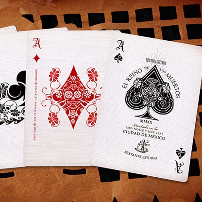 El Reino de Loas Muertos-Expert Edition Playing Cards 