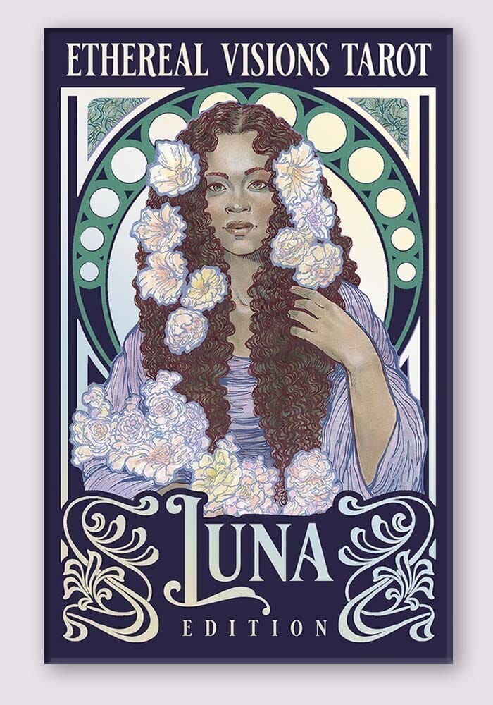 Ethereal Visions: Illuminated Tarot Deck - Luna Edition Tarot Deck