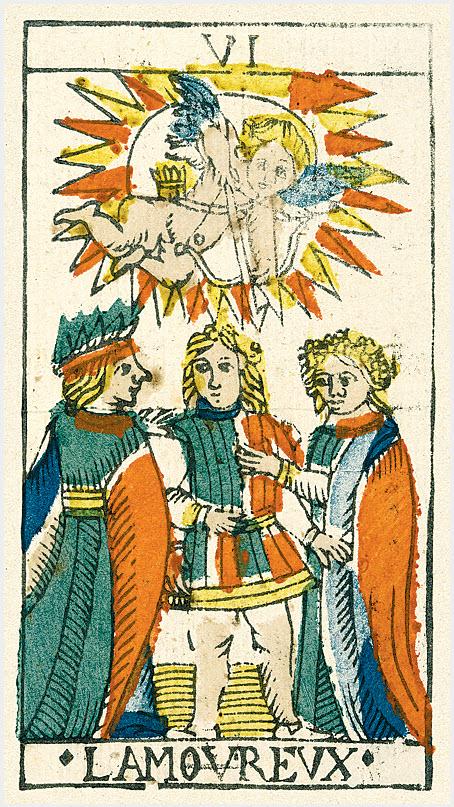 TAROT by FRANÇOIS HERI , Solothurn 1718, Switzerland