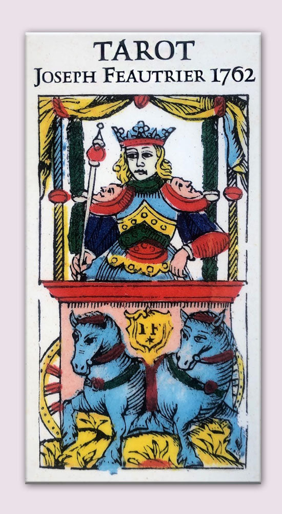 TAROT by Joseph Feautrier </p> <p><em>Marseilles 1762, France</em></p> Tarot Deck