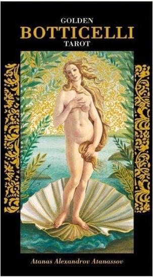 Golden Botticelli Tarot Tarot Kit