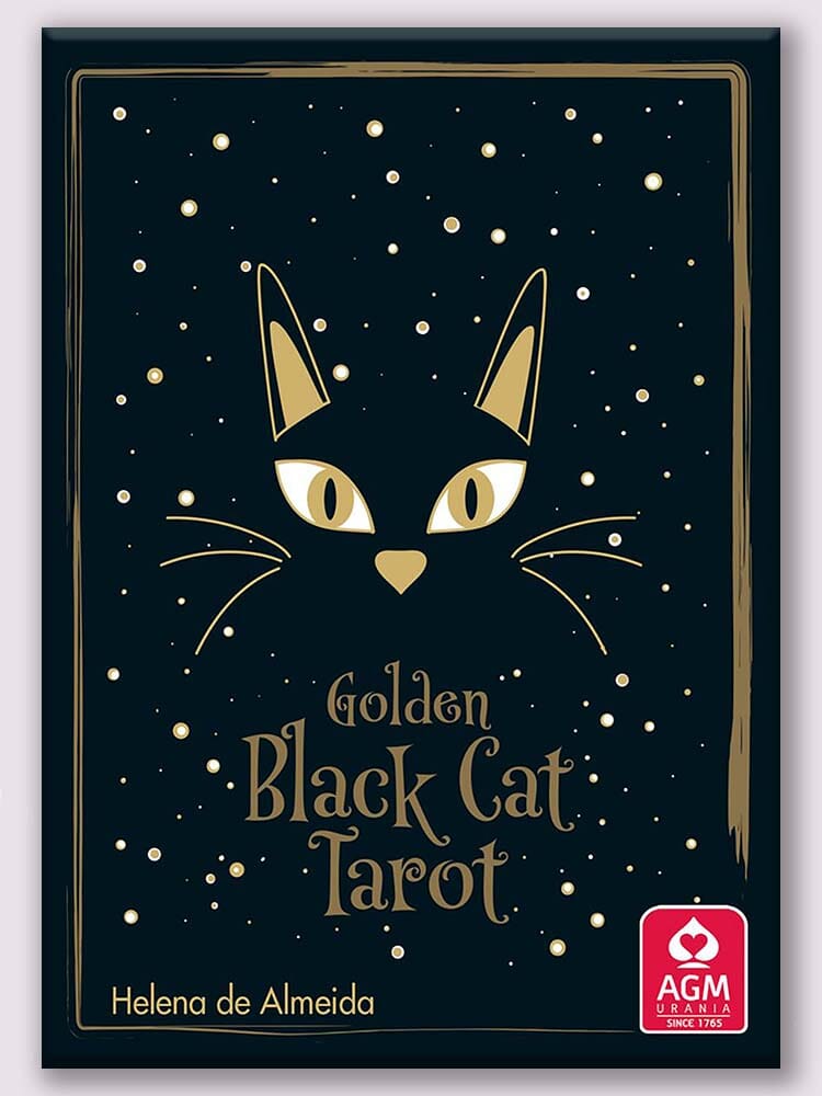 Golden Black Cat Tarot Tarot Deck