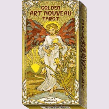 Golden Art Nouveau Tarot Tarot Deck