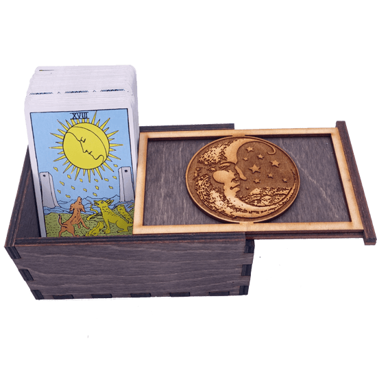 Moon and Stars Tarot Box Box