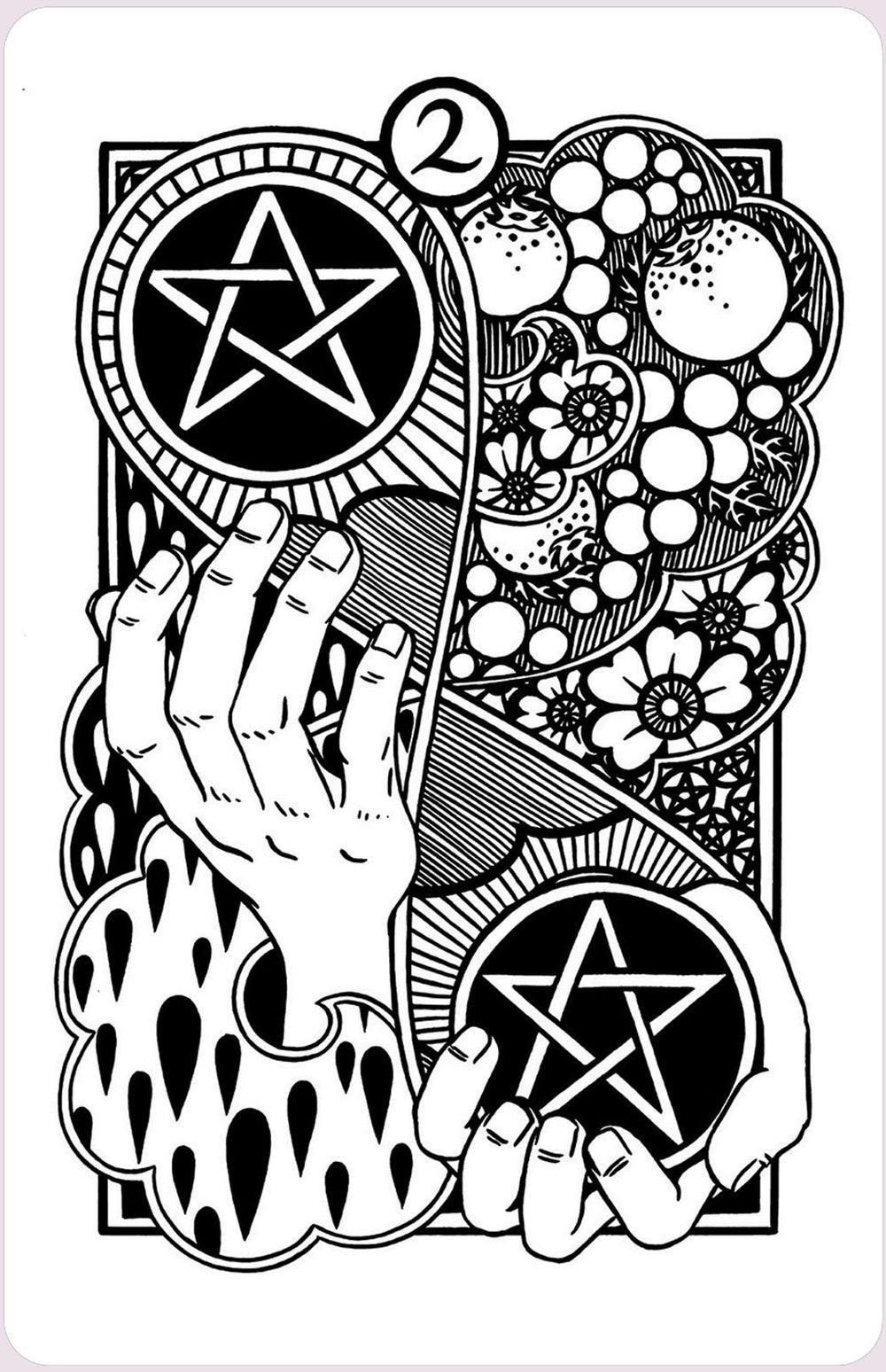 Heart and Hands Tarot by Liz Blackbird Tarot Deck