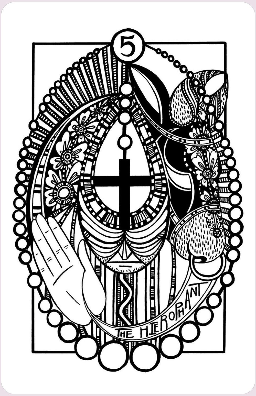 Heart and Hands Tarot by Liz Blackbird Tarot Deck