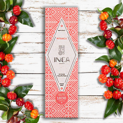 Inca Aromas all-natural fair-trade incense. Pitanga for Creativity and Enthusiasm Incense