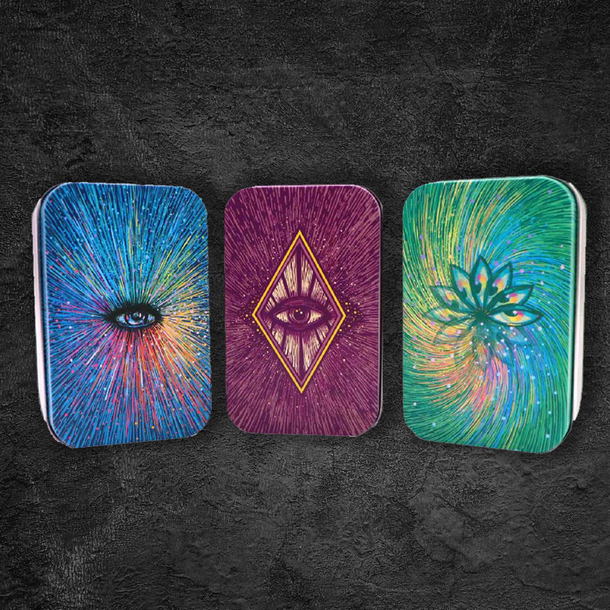 Triple Little Visions Set Tarot Cards