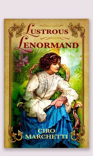 Lustrous Lenormand and Guidebook by Ciro Marchetti Lenormand Deck