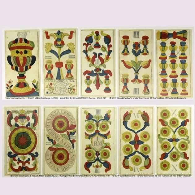 Tarot de Besançon Miller 1780 — TarotArts