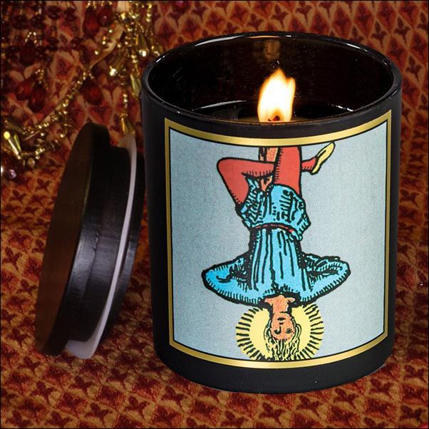 The Hanged Man - Magickal Tarot Candle Candle