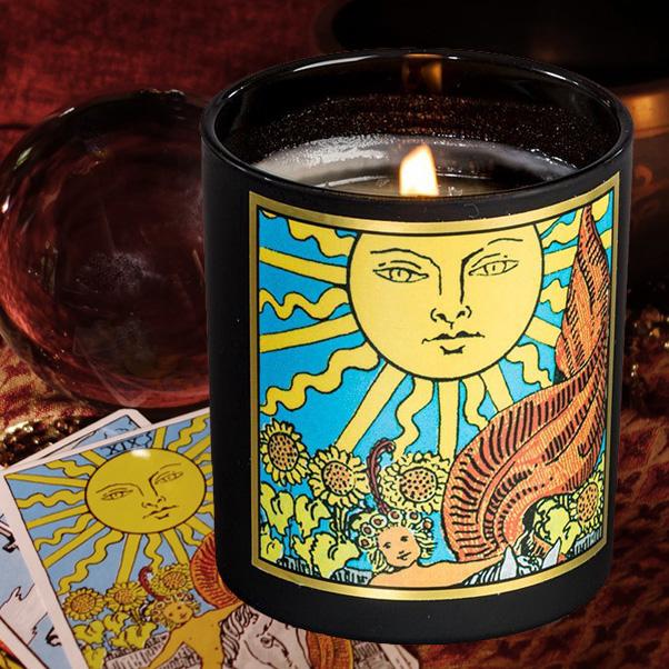 Sun - Magickal Tarot Candle Candle