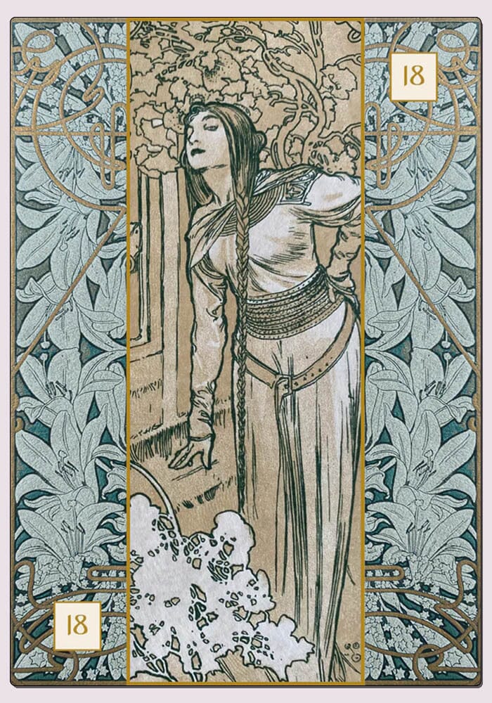 Alfons Maria Mucha Oracle Cards Oracle Deck