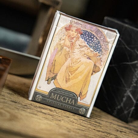 Mucha Princess Hyacinth Silver Edition Playing Cards Playing Cards