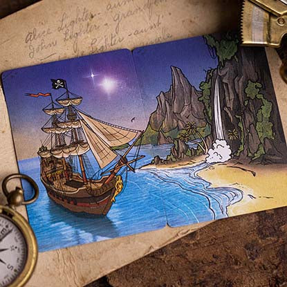 Peter Pan Playing Cards by Kings Wild Playing Cards