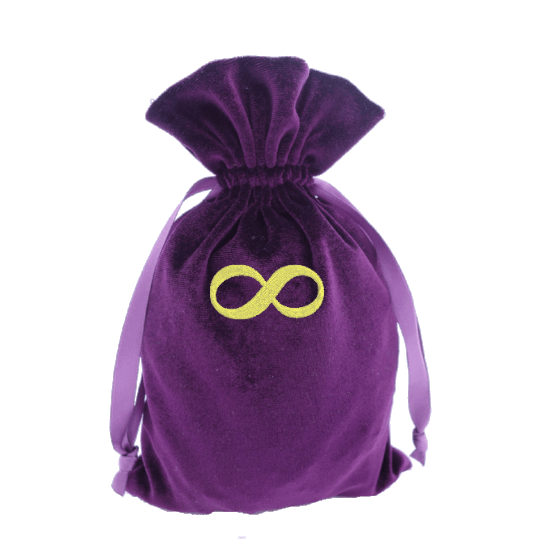 Tarot Bag with gold Infinity Symbol Bag