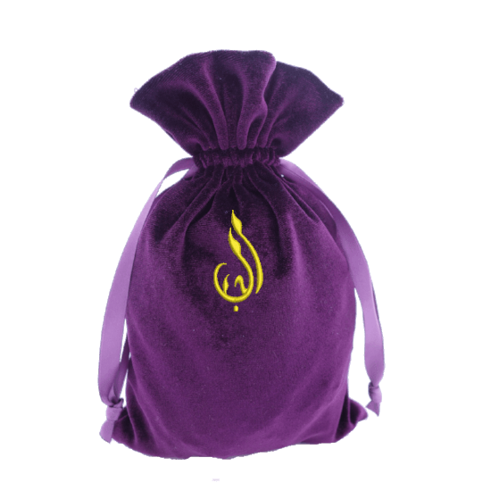 Tarot Bag with Arabic Calligraphy Bag