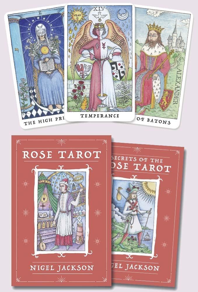 Rose Tarot by Nigel Jackson Tarot Deck