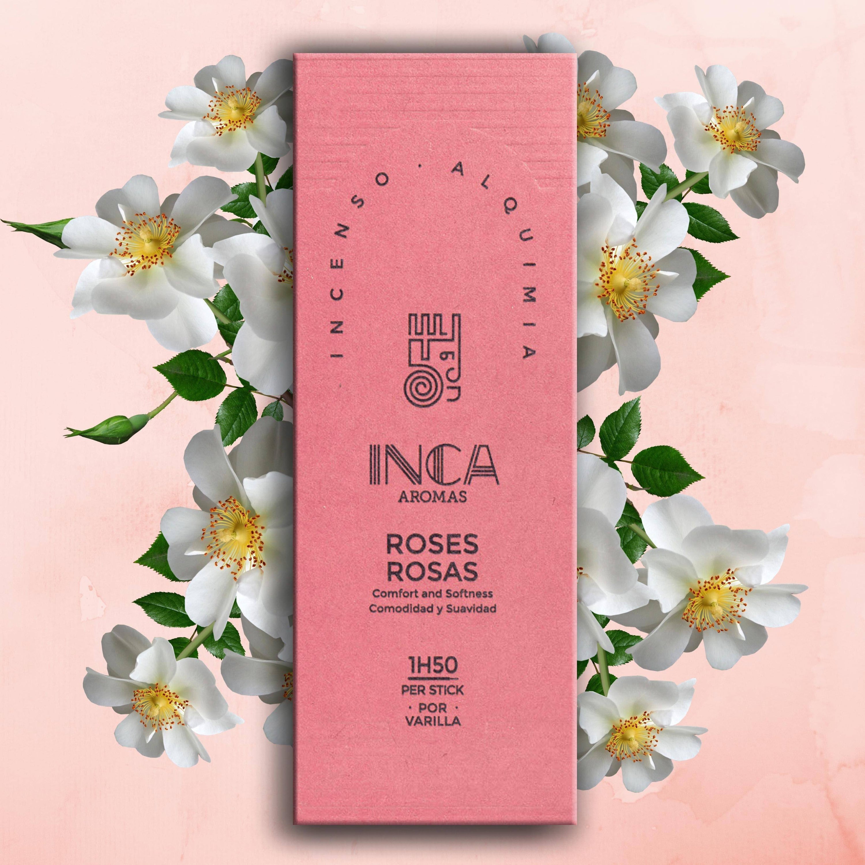 Inca Aromas all-natural fair-trade incense. Soothing and comforting ro ...