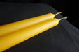 Mithras Beeswax Candles - Pair of 10" Rustic Tapers Candles