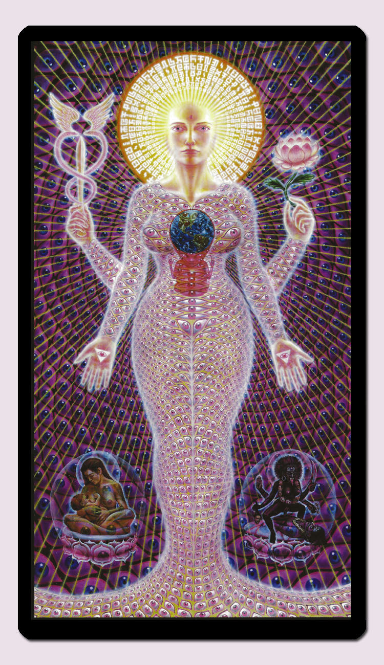 Sacred Mirror Cards by Alex Grey Oracle Deck