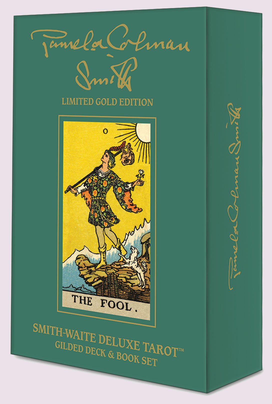 Smith-Waite Deluxe Tarot: Gilded Deck & Book Set Tarot Kit