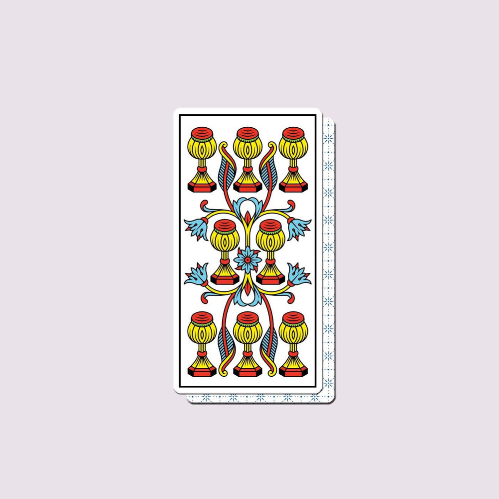 Tarot of Marseille MINI-Millennium by Wilfried Houdouin </p> <p><em>Marseilles 2020, France</em></p> Tarot Deck