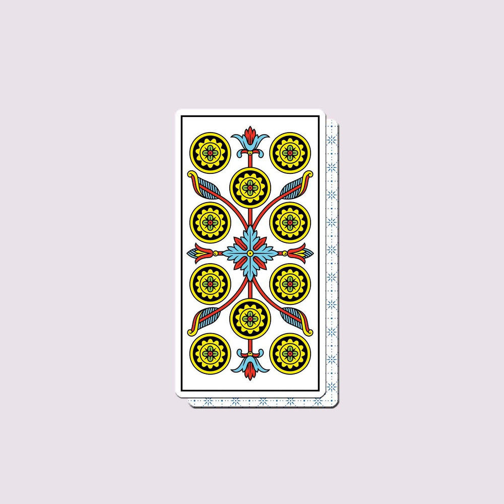 Tarot of Marseille MINI-Millennium by Wilfried Houdouin </p> <p><em>Marseilles 2020, France</em></p> Tarot Deck