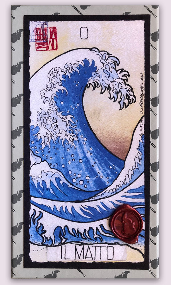 Hokusai Tarot by Osvaldo Menegazzi 