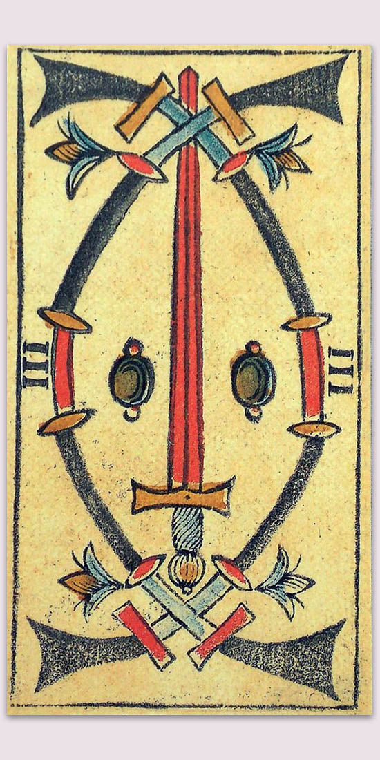 Besançon Tarot 1700 Reproduction by Il Meneghello Tarot Cards