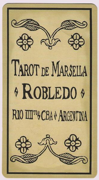 Libro Tarot De Marsella - Robledo / Magia Libros