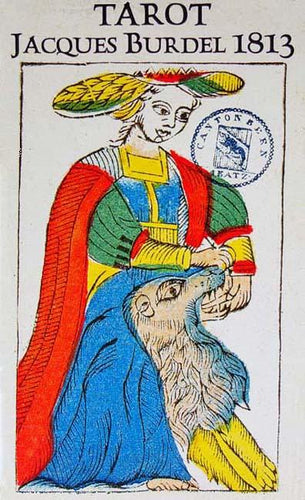 TAROT by Jacques Burdel </p> <p><em>Fribourg 1813, Switzerland</em></p> Tarot Deck