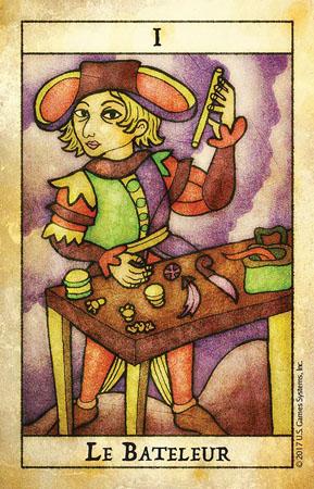 Tarot de Maria Celia in a tin Tarot Deck
