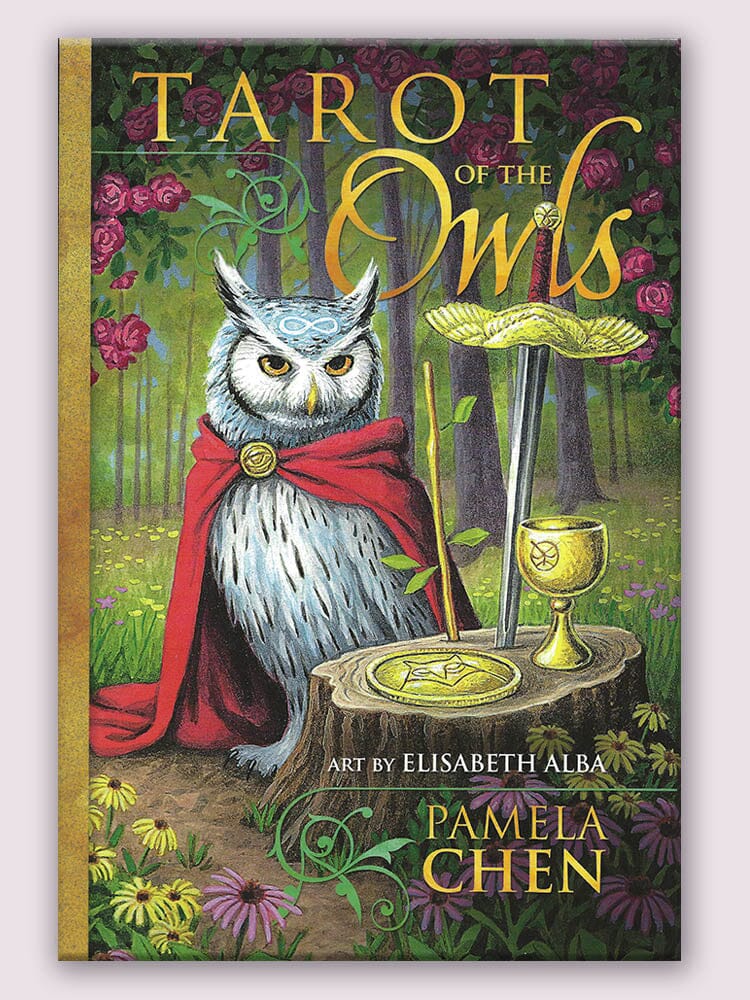 Tarot of the Owls Deck and Guidebook Tarot Kit