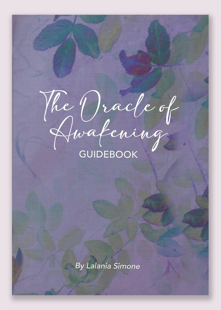 The Oracle of Awakening deck and guidebook by Lalania Simone Oracle Deck