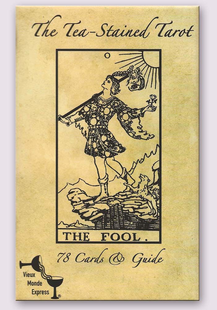 The Tea-Stained Tarot and Guidebook Tarot Deck