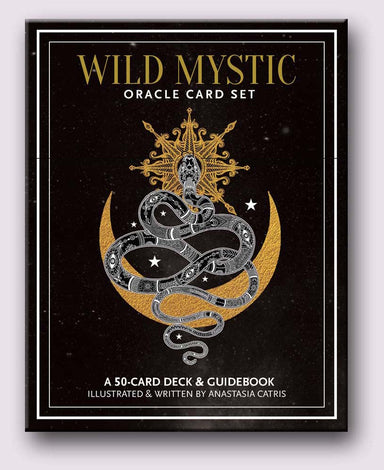 Wild Mystic Oracle Card Deck: A 50-Card Deck and Guidebook Oracle Kit