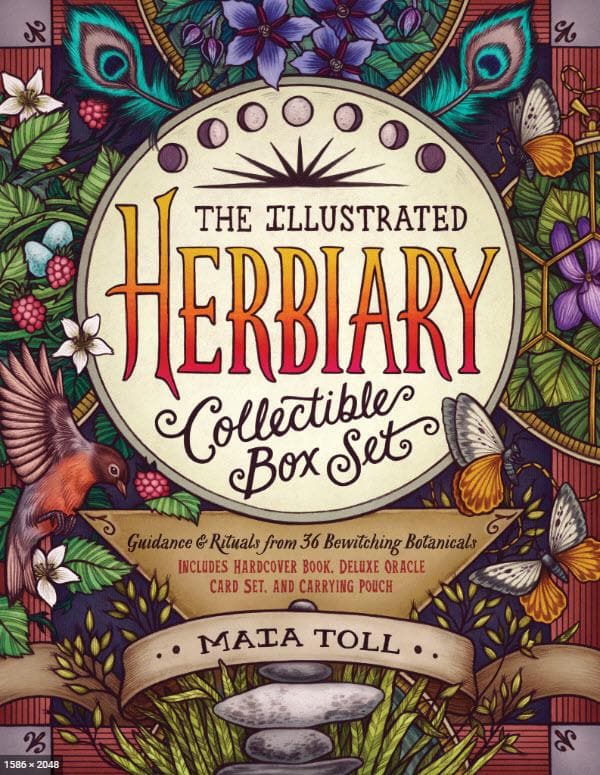 The Illustrated Herbiary Collectible box set Oracle Kit