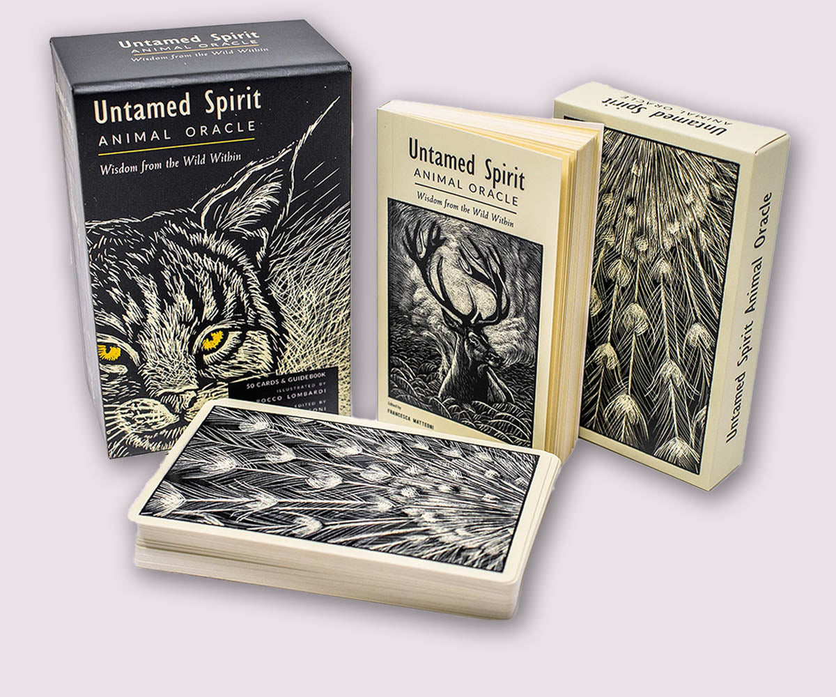 Untamed Spirit Animal Oracle - Wisdom from the World Within - 50 Cards and Guidebook Oracle Deck