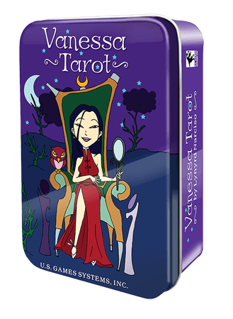 Vanessa Tarot Tarot in a Tin Tarot Deck