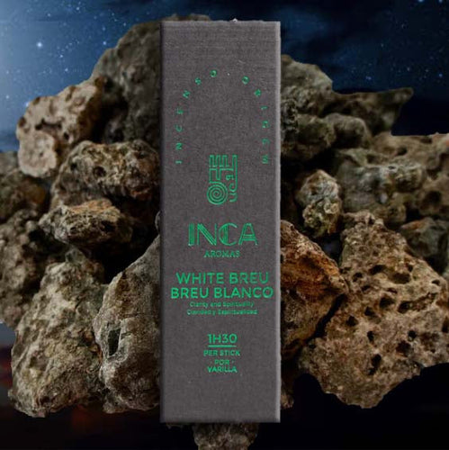 Inca Aromas all-natural fair-trade incense. White Breu for clarity and spirituality Incense