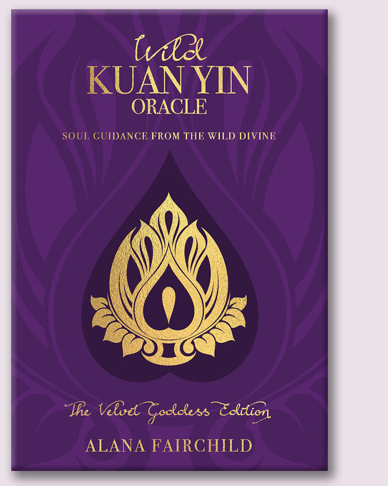 Wild Kuan Yin Oracle the Velvet Goddess Edition Oracle Kit