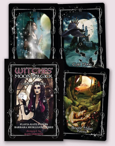 Witches' Moon Magick Oracle and Guidebook Oracle Deck