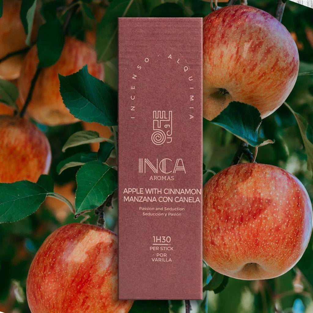 Inca Aromas all-natural fair-trade incense. Apple with Cinnamon for romance  and seduction