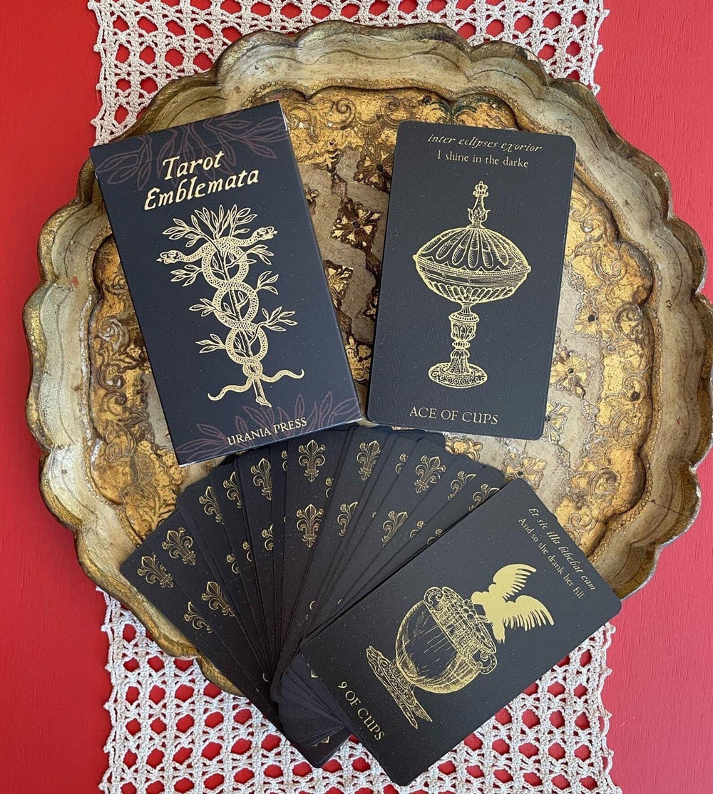 TAROT EMBLEMATA Deck of 88 Artisan Tarot Renaissance Emblems 