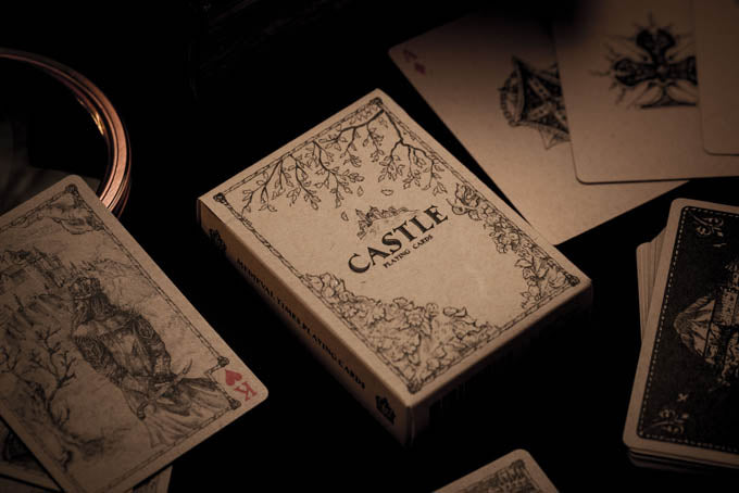 Medieval Castle Playing Cards Playing Cards