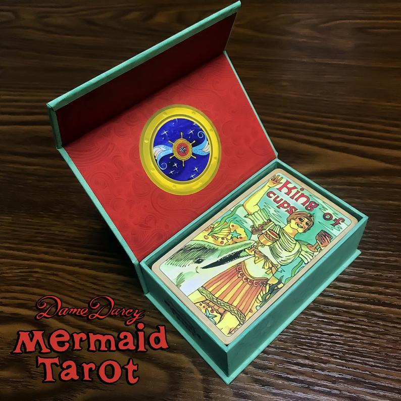 Dame Darcy Mermaid Tarot Gold Edition Tarot Deck