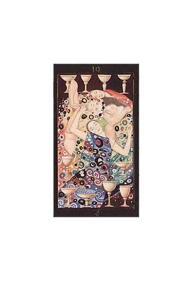 Golden Tarot of Klimt Mini Deck Tarot Deck