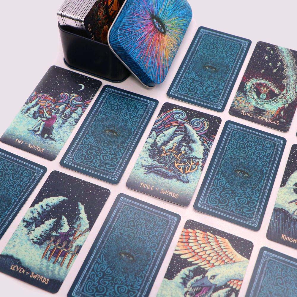 Little Prisma Visions Tarot Deck in a Tin — TarotArts