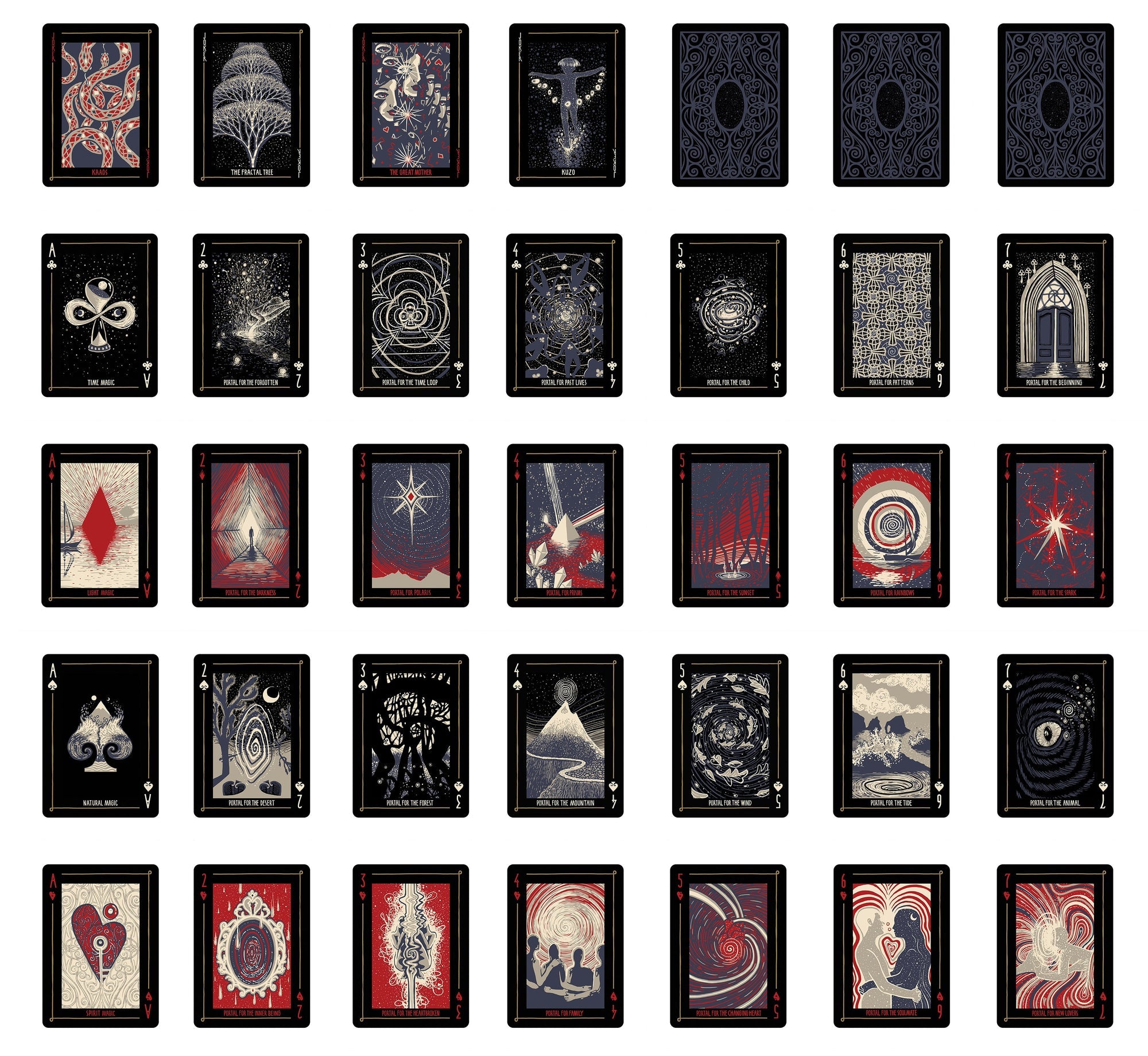Open Portals Playing cards Playing Cards